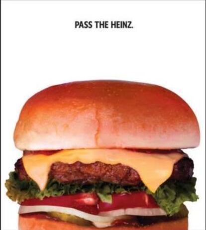 Una de las imágenes de la campaña real de Heinz.