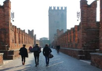 El puente de Castelvecchio, en la ciudad italiana.