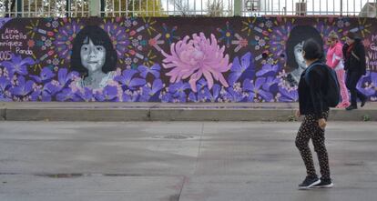 Uno de los muchos murales que recuerdan a las mujeres y niñas asesinadas en Juárez.