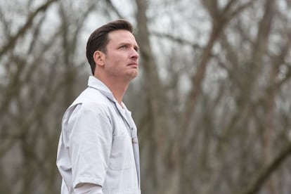 El actor Aden Young, Daniel Holden en &#039;Rectify&#039;.