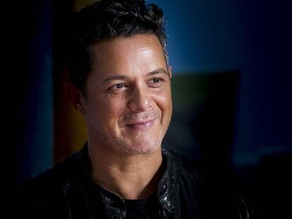 Alejandro Sanz, en la presentación del concierto 'Más es más'.