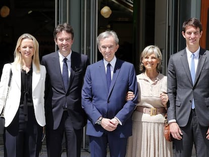 Quién es quién en la familia Arnault