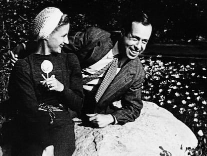 L'arquitecte Josep Lluís Sert i la seva dona, Ramona Longás, el 1939.