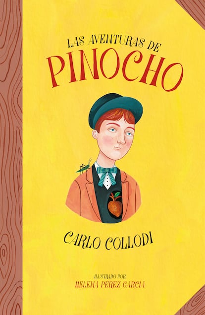 Portada de 'Las aventuras de Pinocho', de Carlo Collodi