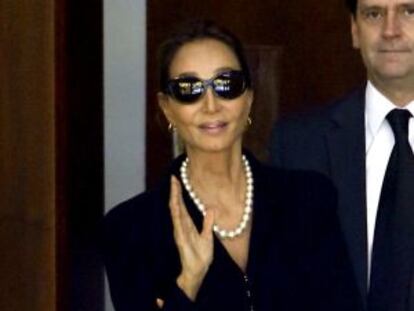 Isabel Preysler, el pasado martes.