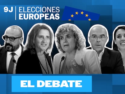 Vídeo | Debate a seis de las elecciones europeas del 9-J, en directo
