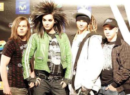 Los integrantes de Tokio Hotel.