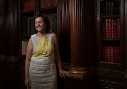 Ana Santos, directora de la Biblioteca Nacional, en 2019.
