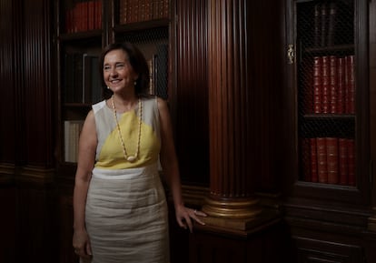 Ana Santos, directora de la Biblioteca Nacional, en 2019.