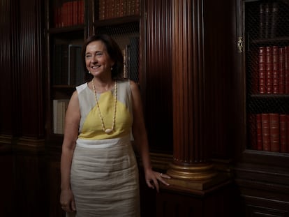 Ana Santos, directora de la Biblioteca Nacional, en 2019.
