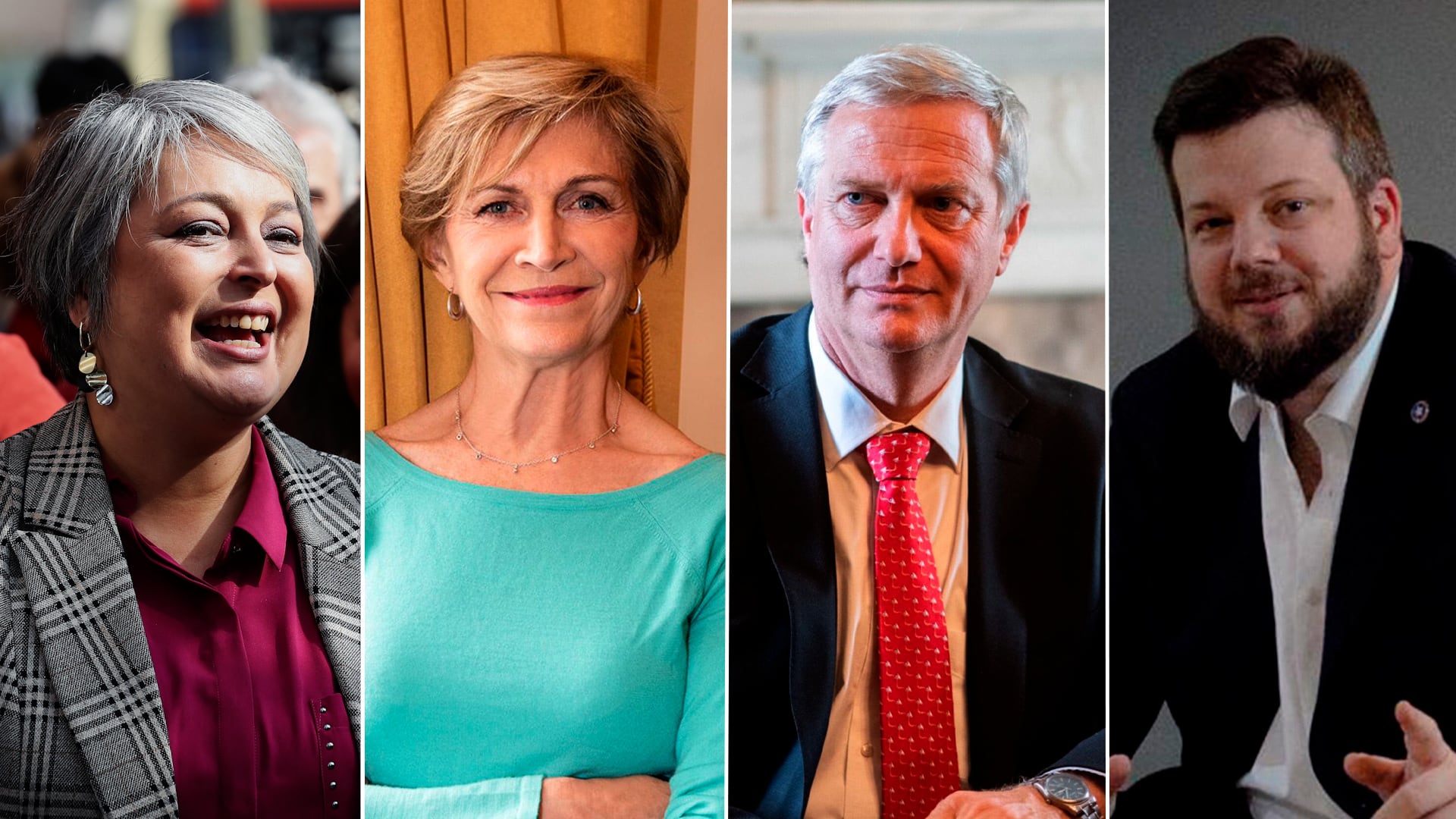 Los precandidatos presidenciales confirmados para las elecciones 2025 en Chile