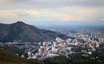 Una vista panorámica de Cali (Valle del Cauca), en septiembre de 2016.