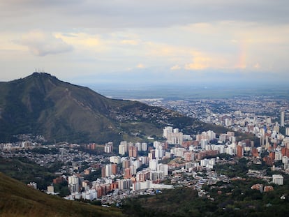 Una vista panorámica de Cali (Valle del Cauca), en septiembre de 2016.