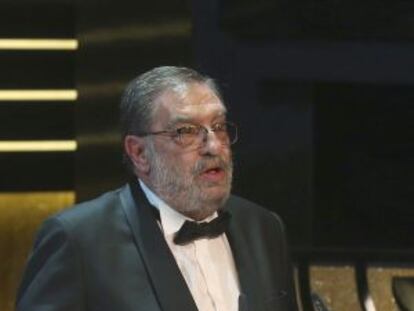 El presidente de la Academia de Cine Española, Enrique González Macho.