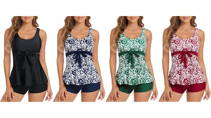 Estos tankinis para mujer son una opción cómoda y versátil para este verano.