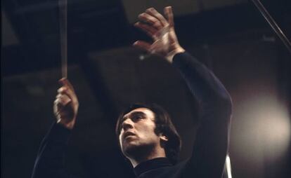 Claudio Abbado en una imagen de juventud.