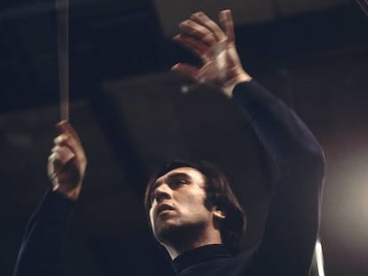 Claudio Abbado en una imagen de juventud.