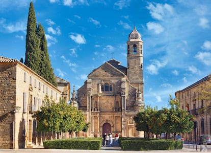 Exterior de la Sacra Capilla del Salvador de Úbeda, ciudad patrimonio mundial de la Unesco.