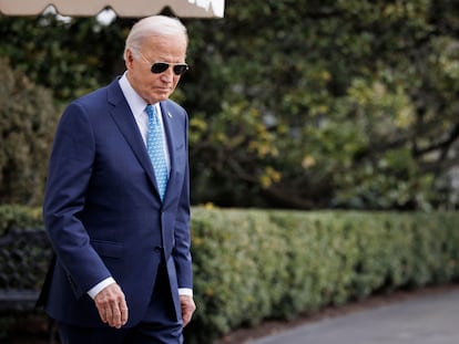 El presidente Biden en la Casa Blanca el 30 de enero.