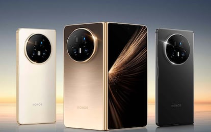 Colores del teléfono HONOR Magic V5