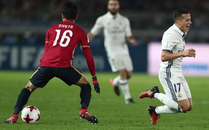 Lucas, en la final del Mundial de Clubes. 