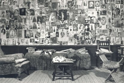 El estudio de Julio y Enrique Romero de Torres en su casa de Córdoba.