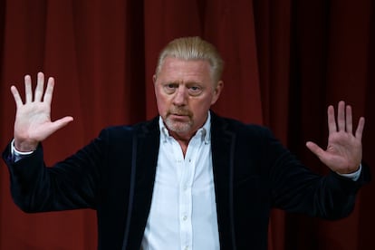 El extenista Boris Becker en el evento Anhalt Sport meets legends, en Alemania el 14 de octubre del año 2020.