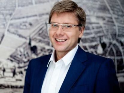 Nils Usakovs, alcalde de Riga.
