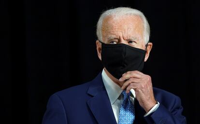 Joe Biden, durante un acto de campaña en Delaware el pasado 30 de junio.