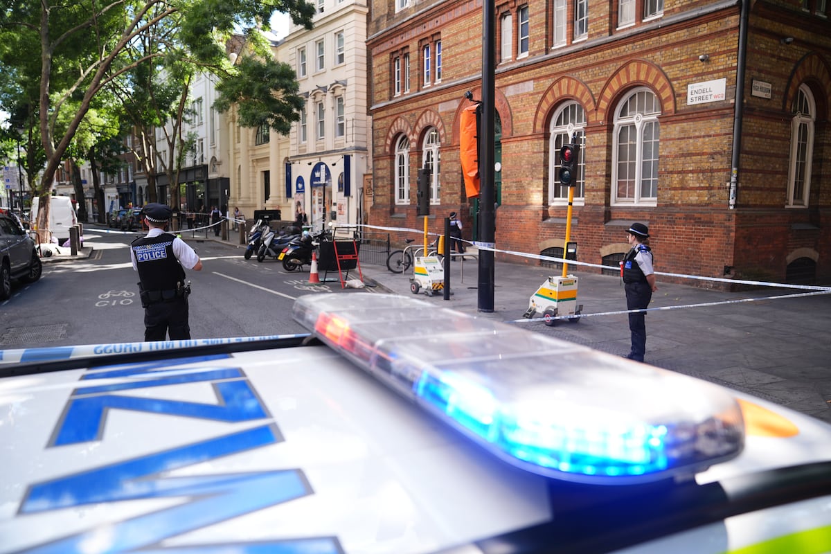 La policía de Londres detiene a una mujer acusada de apuñalar a cuatro personas