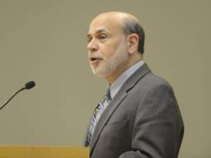 El presidente de la Reserva Federal estadounidense (Fed), Ben Bernanke.