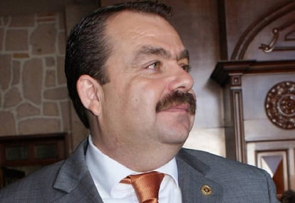 El fiscal general de Nayarit, Édgar Veytia, detenido en San Diego y acusado de tráfico de drogas.