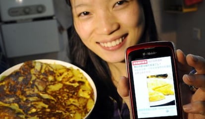 Tortilla de patata con receta china.