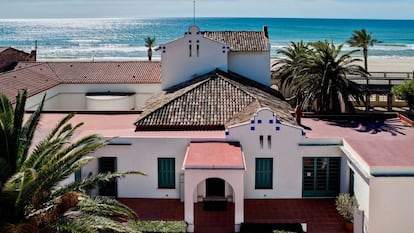 The Pau Casals house museum, on the beach of Sant Salvador del Vendrell (Tarragona).