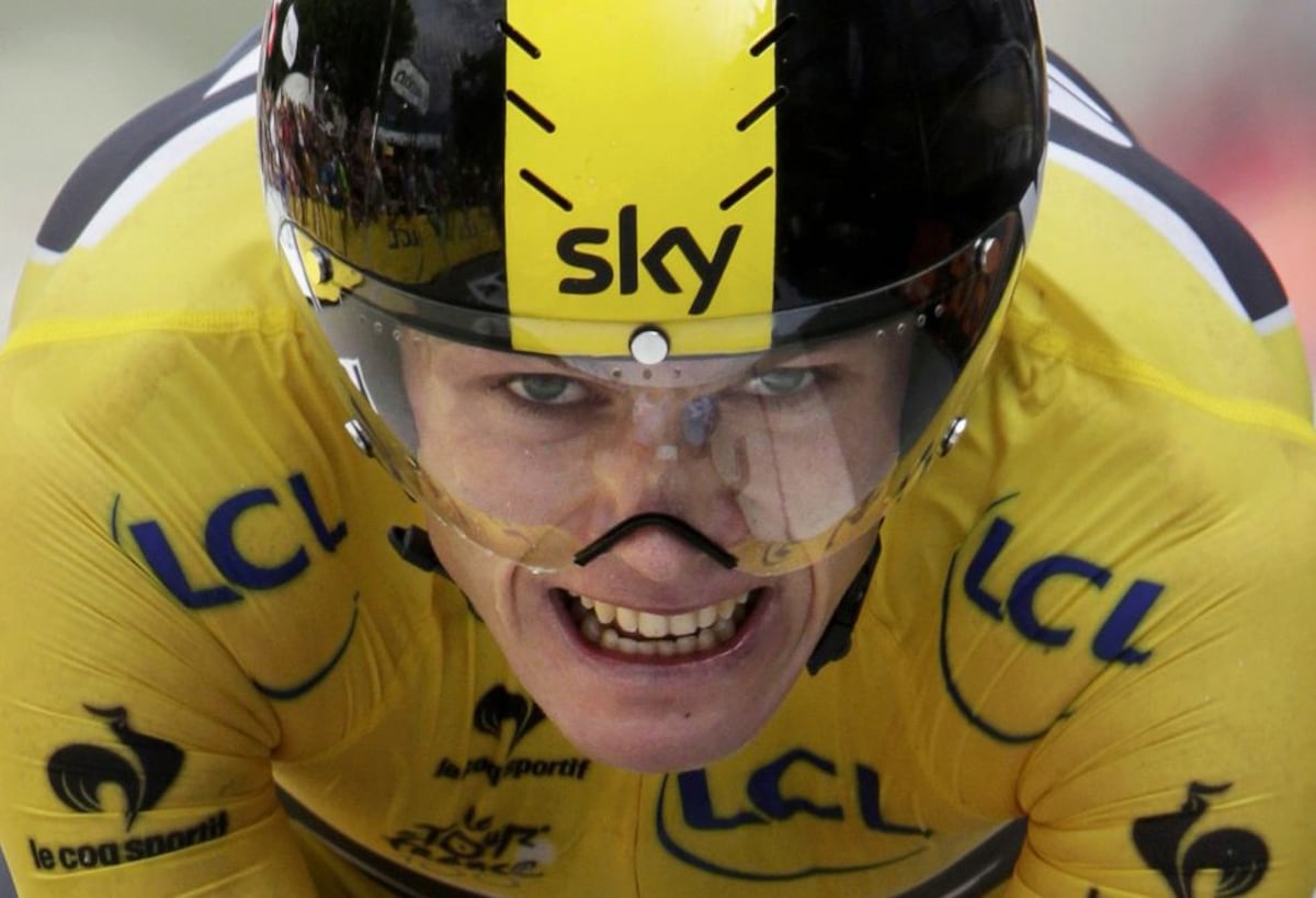 El ciclista Chris Froome, hospitalizado tras un accidente