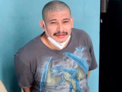 Elmer Canales Rivera, también conocido como 'El Crook de Hollywood', detenido en México el 9 de noviembre de 2023.