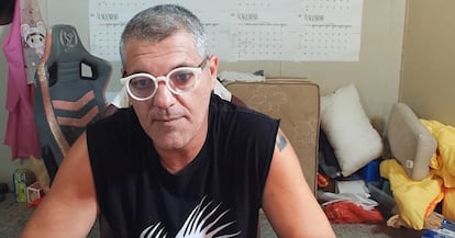 Frank Cuesta, durante el vídeo.