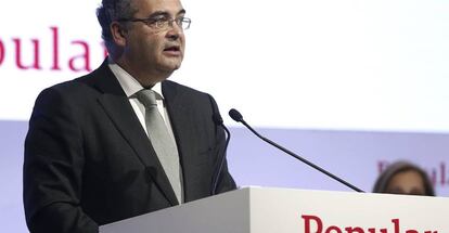 El presidente del Banco Popular, Ángel Ron. EFE/Archivo