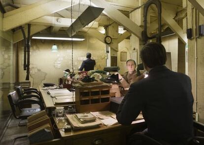 Interior del refugio de Churchill War Rooms.