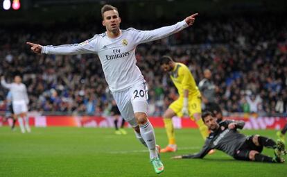 Jes&eacute; celebra el tanto del triunfo