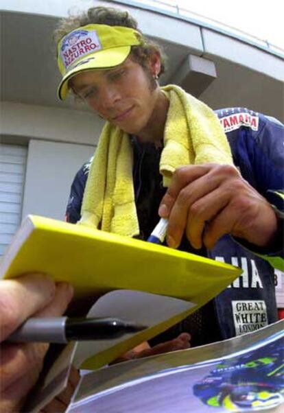 Valentino Rossi.