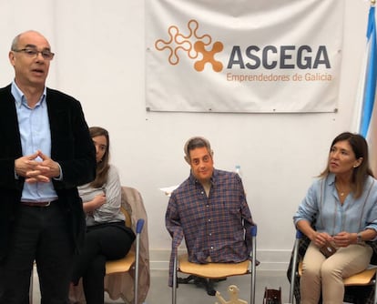 Acto de la Asociación de Emprendedores de Galicia.