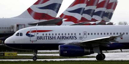 Aviones de British Airways.