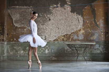 Viengsay Valdés, primeira bailarina do Balé Nacional de Cuba, em 2011.