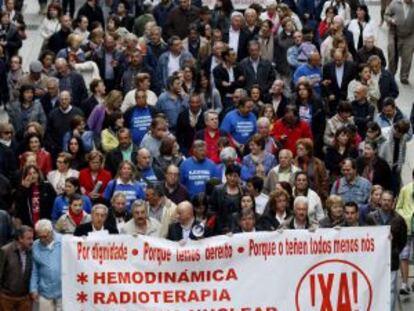 Manifestación en Lugo