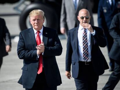 El presidente de EE UU, Donald Trump, el pasado 24 de mayo.