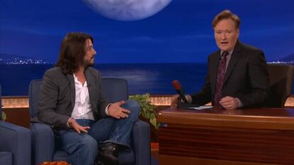 Diego Luna, en un programa anterior de Conan O'Brien.
