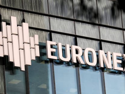 Sede de Euronext en La Défense Courbevoie, cerca de París