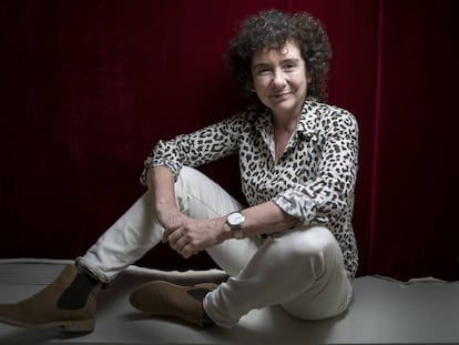 Jeanette Winterson, en el Hotel de las Letras de Madrid, el 22 de septiembre.