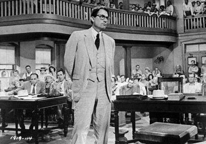 Gregory Peck en su papel de Atticus Finch en 'Matar a un ruiseñor' (1962).